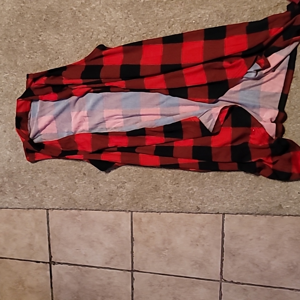 Red buffalo plaid cover